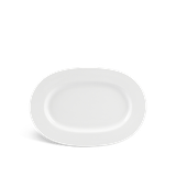 Dĩa oval 32cm - Camellia - Trắng
