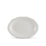 Dĩa oval 28cm - Đài Các IFP - Chỉ Bạch Kim