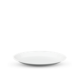 Dĩa Oval ảo 37cm - Daisy - Trắng