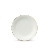Dĩa tròn 20cm - Mẫu Đơn IFP - Chỉ Vàng