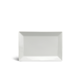 Dĩa chữ nhật lá 25 x 17 cm - Misc Assortment Lys - Trắng Ngà
