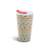 Ly sứ dưỡng sinh 0.48 L (K1) + nắp ống hút - Mosaic (LTD) (214888LTDH)