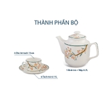 Bộ trà 0.7 L - Jasmine - Quả Đầu Mùa