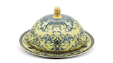 Dĩa tròn 31 cm + Nắp -Hoàng Cung - Hoàng Liên
