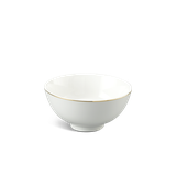 Chén cơm 11.5cm Jasmine Viền Chỉ Vàng