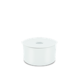 Hộp dưỡng sinh tròn đựng thực phẩm 15 cm + nắp (K) - Dưỡng Sinh - Trắng