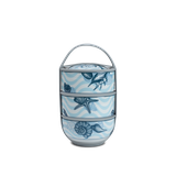 Hộp dưỡng sinh 3 tầng 12.5 cm - Đại Dương