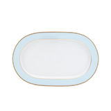 Dĩa oval 34 cm - Gastroline - Xanh Ngọc