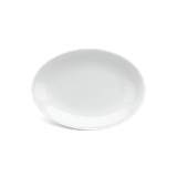 Dĩa Oval 28 cm - Mẫu Đơn IFP - Trắng Ngà