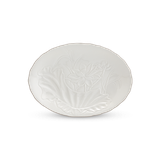 Dĩa oval 32 cm - Sen IFP - Chỉ Bạch Kim