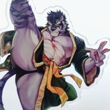 Mô Hình Standee Furry YAO nhựa mica 14cm 3