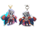 Móc Khóa Furry MOUNTAIN / YAO 2 Lớp Nhựa Mica 6cm (Rainbow / Trơn) 4