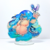 Mô Hình Standee Furry QINGLONG - Tokyo Afterschool Summoners - nhựa Mica 14cm 2