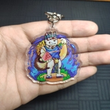 Móc Khóa Furry MOUNTAIN/ HUNG/ VOLIBEAR/ FREEDY/ KAMUI - Trơn - Nhựa Mica trong suốt 6cm 4