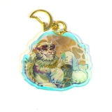 Móc Khóa/Keychain Furry JIN QIU/ JAVID - Dislyte - Nhựa Mica 6cm (Rainbow / Trơn) 2
