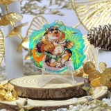 Móc Khóa/Keychain Furry STERIO - Live A Hero - Nhựa Mica 6cm (Rainbow / Trơn) 3