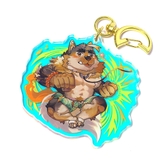 Móc Khóa/Keychain Furry STERIO - Live A Hero - Nhựa Mica 6cm (Rainbow / Trơn) 2