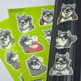 NO.23 FULL HOUSE - Another Eidos - Sticker Furry Sheet A6 Decal chống nước 5