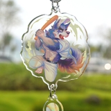 Móc Khóa/Keychain Furry VOLGA - Kemo Coliseum - Gắn Charm - Nhựa Mica 6cm 2