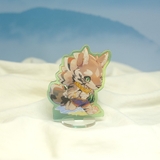 Mô hình/ Standee Mini Furry SETH - Tokyo Afterschool Summoners - 8cm - 2 mặt 3