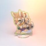 Mô hình/ Standee Mini Furry SETH - Tokyo Afterschool Summoners - 8cm - 2 mặt 2