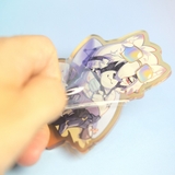 Mô hình/ Standee Mini Furry VON LYCAON - Zenless Zone Zero - 8cm - 2 mặt 5