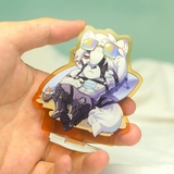 Mô hình/ Standee Mini Furry VON LYCAON - Zenless Zone Zero - 8cm - 2 mặt 4