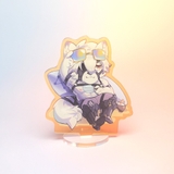 Mô hình/ Standee Mini Furry VON LYCAON - Zenless Zone Zero - 8cm - 2 mặt 2