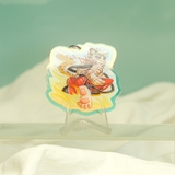 Móc khóa/ Keychain Furry MOUNTAIN - Arknights - Rainbow/ Trơn - 6cm - 2 mặt 4