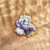 Móc khóa/ Keychain Furry VON LYCAON - ZZZ - 6cm - 2 mặt 5