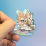 Móc khóa/ Keychain Furry SETH - Tokyo After School Summoners - 6cm - 2 mặt 2