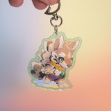 Móc khóa/ Keychain Furry SETH - Tokyo After School Summoners - 6cm - 2 mặt 6