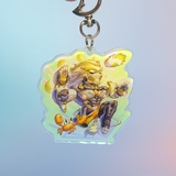 Móc khóa/ Keychain Furry BANYUE - ZZZ - 6cm - 2 mặt 5