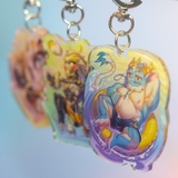 Móc khóa/ Keychain Furry VON QINGLONG - Tokyo AfterSchool Summoners - 6cm - 2 mặt 3