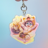Móc khóa/ Keychain Furry RICANO - XXL Woofia - 6cm - 2 mặt 5