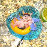 Móc Khóa/Keychain Furry KUMOYAMA - XXL Woofia - Hiệu ứng Gân Nước - Nhựa Mica 7cm 2