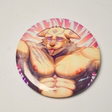 Huy Hiệu/ Badge Furry KUMOYAMA - XXL Woofia - 58mm 2