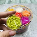 Nến hộp Bơ 28 viên 4h 7 màu Bồ Đề