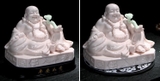 Phật Di Lặc sứ 10*11cm-Hồng nhạt