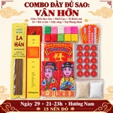 Combo Đầy Đủ: Cúng Sao VĂN HỚN giải hạn(kèm hướng dẫn,văn khấn chi tiết)