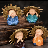 Bộ 4 Chú tiểu Tứ không(đội nón)