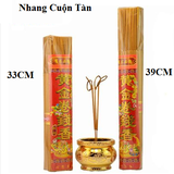 Nhang cây Thần tài Đàn hương (cuộn VÀNG) 39cm( 300-400 nén)