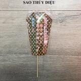 Bài vị cúng Sao Cửu Diêu Tinh Quân- có Cây(7 nến đen/xanh dương/tím)