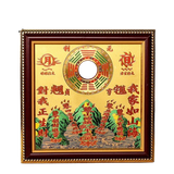 Gương Tranh Sơn Hải Trấn Bát Quái Lồi