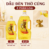 Dầu Lưu Ly Cát Tường 1 Lít [thực 0.7 lít],2Lít [thực 1.6 lít nặng 1kg ]