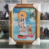 Bài vị Quan âm Đồng tử