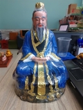 Thanh Lý-Tượng Nguyên Thủy (xanh) 30cm