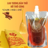CB Túi + Khăn Vàng + Chổi
