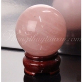 Bi Cầu Thạch Anh Hồng 11.2cm(1.860gr)