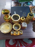 CB Bộ Đồ Cúng Bàn Thờ Kim Sa (8 món)
